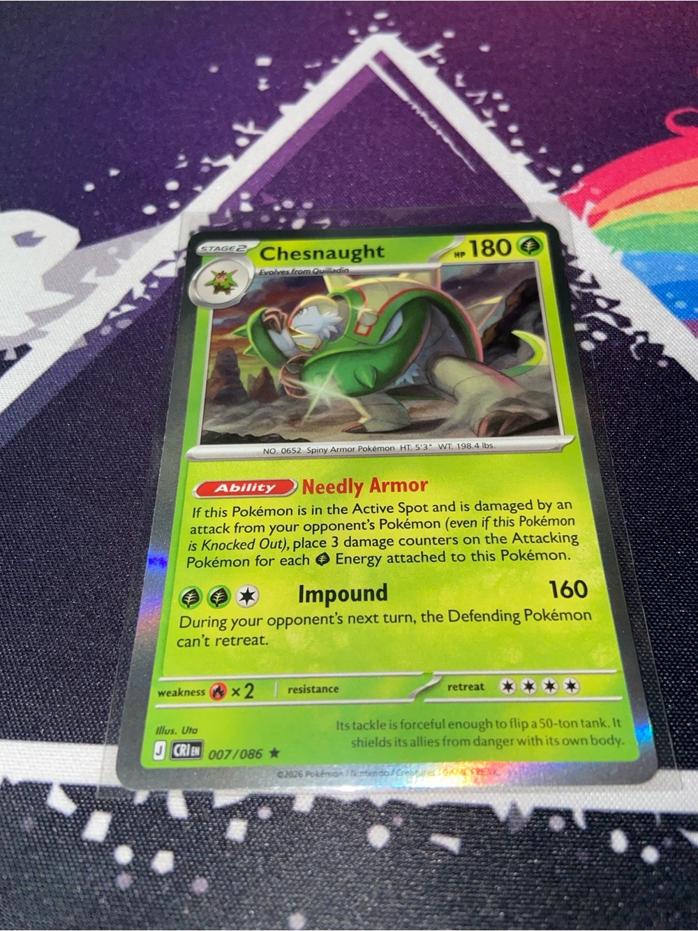 Holo Chesnaught (007/086)